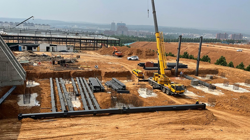 蔚藍行業百科：鋼結構建筑的五個安裝技術介紹