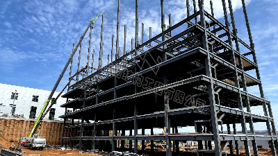 蔚藍鋼構百科：目前鋼結構工程設計的要點需要注意什么