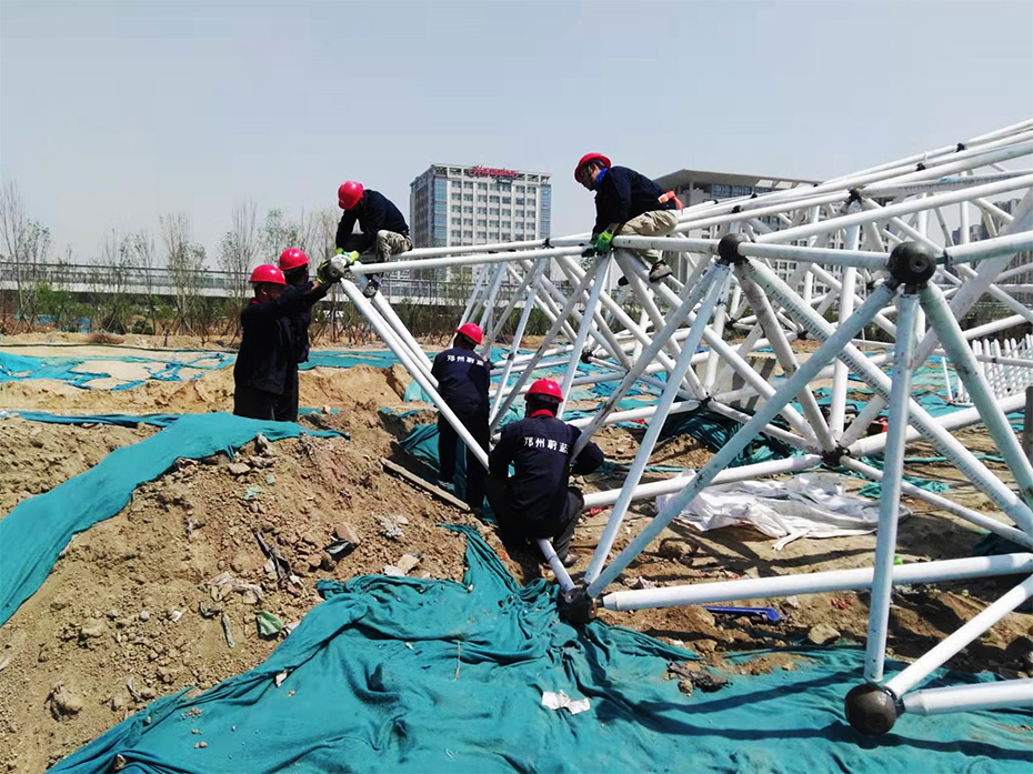 鄭州青少年公園網架造型