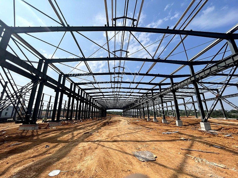 鋼結構廠房工程.12